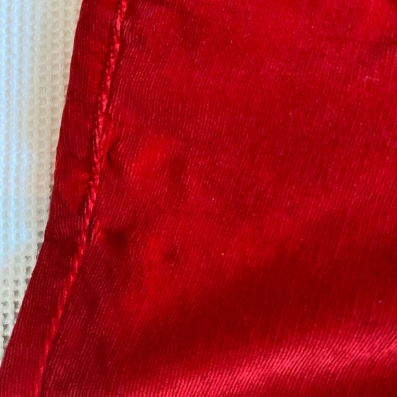 3 for $15! Bright Red Microcord skinny corduroy pants. Size 2 - Picture 4 of 10